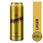 IMPERIAL LAGER CERVEZA LATA 473CC