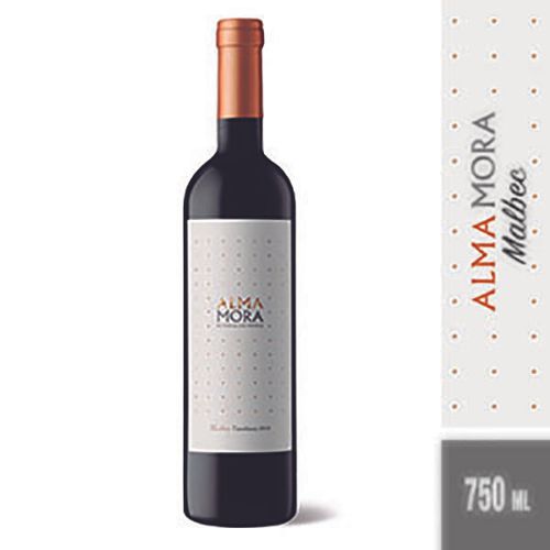 ALMA MORA VINO MALBEC X750CC
