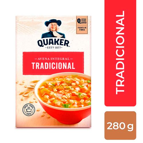 QUAKER AVENA TRAD CA/FE/ZN X280G