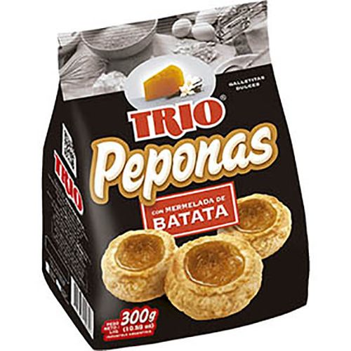 TRIO GALLETITAS PEPONAS C MERM X300G