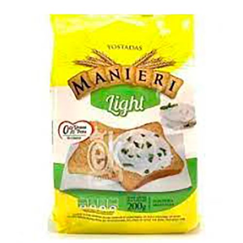 MANIERI TOSTADAS LIGHT X200G