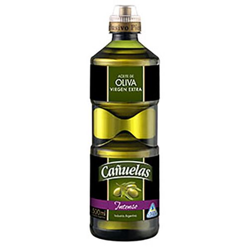 CAÑUELAS ACEITE OLIVA INTENSO PVC X500CC