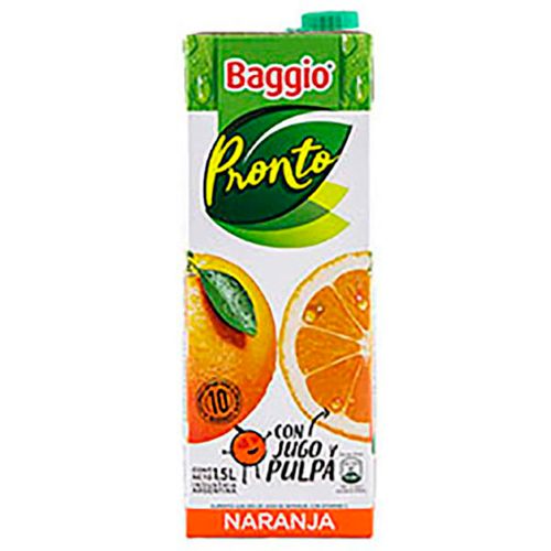 BAGGIO JUGO NARANJA X1.5L
