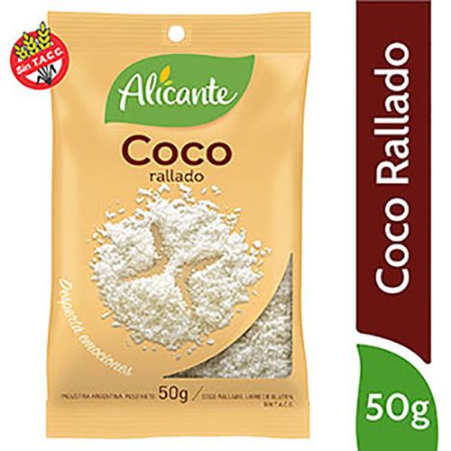 ALICANTE COCO RALLADO X50GR