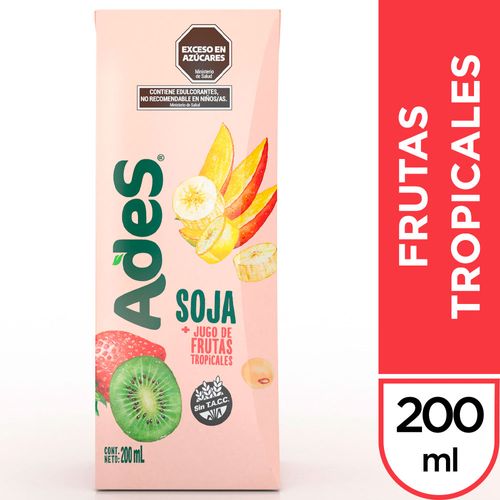 ADES JUGO FRUT TROP X200ML