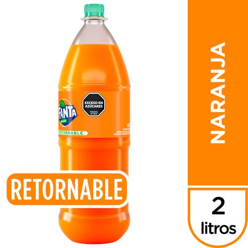 FANTA NARANJA GASEOSA RETOR X2L