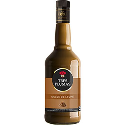 TRES PLUMAS LICOR DCE LECHE 700CC