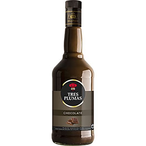 TRES PLUMAS LICOR CHOCOLATE 700CC