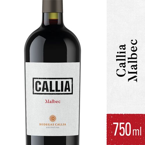 CALLIA ALTA VINO MALBEC X 750 CC