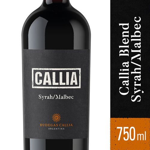 CALLIA ALTA VINO SYRAH/MALB.750CC