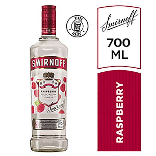 SMIRNOFF VODKA RASPBERRY X700CC