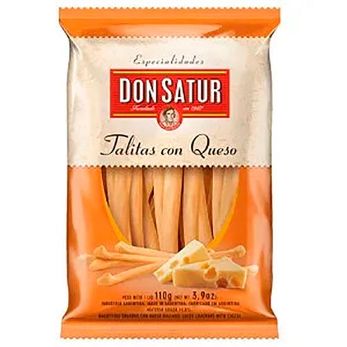 DON SATUR TALITAS C/QUESO X110G