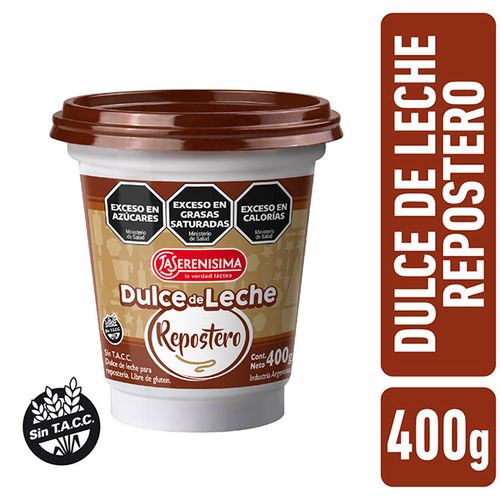 LA SERE DULCE D LECHE REPOS X400G