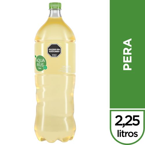 AQUARIUS AGUA SABORIZADA PERA X2.25L