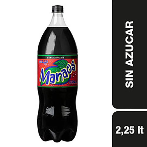 MANAOS COLA GASEOSA S/AZUC X2.25LT