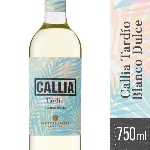 CALLIA VINO TARDIO BLANCO X750CC