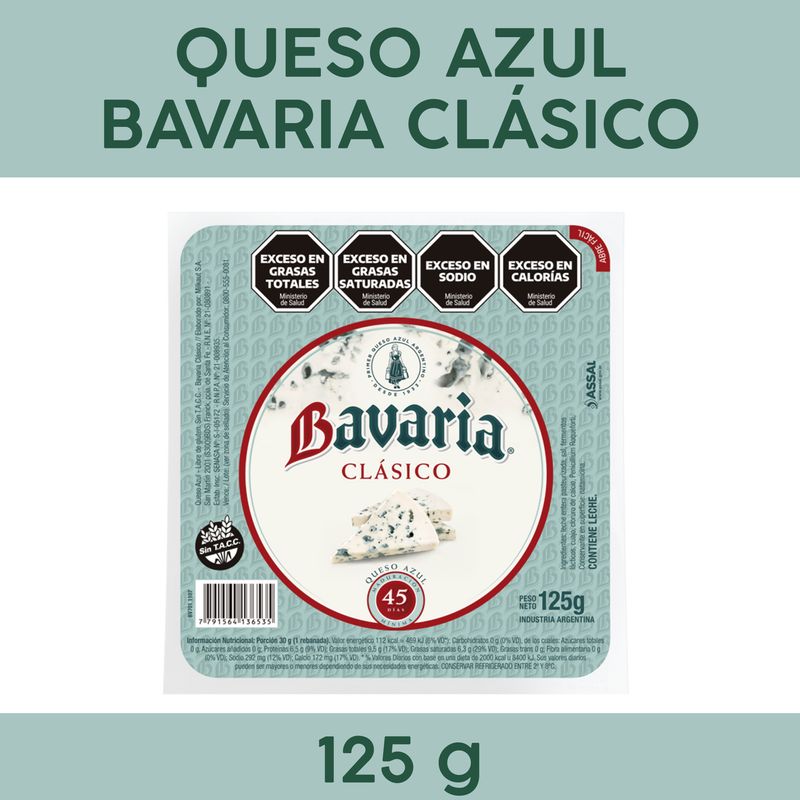 BAVARIA-QUESO-AZUL-X125G