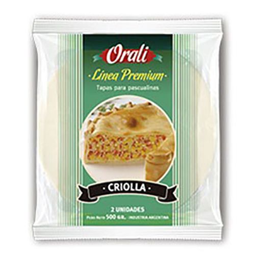 ORALI TAPA  PASC.PREMIUM CRIOLLA