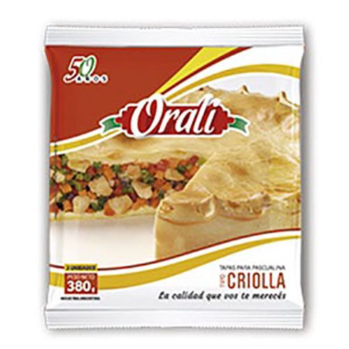 ORALI TAPA PASCUALINA