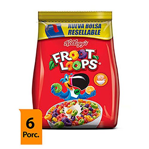 KELLOGGS CEREAL FROOT LOOPS X195G