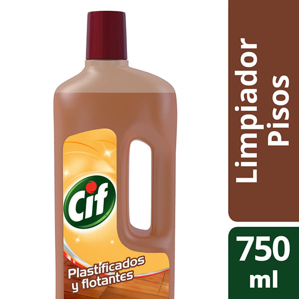 Limpiador De Pisos Plastificados Y Flotantes Cif 750 Ml - Abastecedor