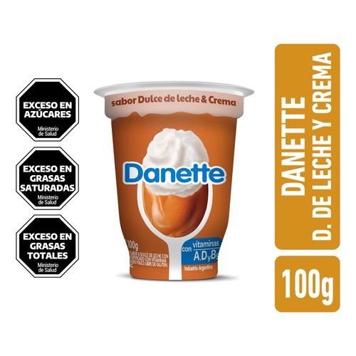 DANETTE POS COPA D LECHE X100G