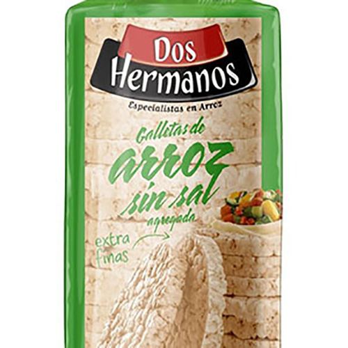 DOS HERMANOS GALLETAS ARROZ SLIM S/S X100G