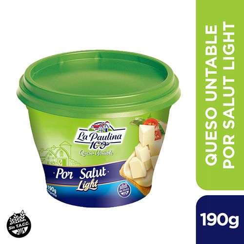 LA PAULINA QUESO P.SALUT LIGHT X190G