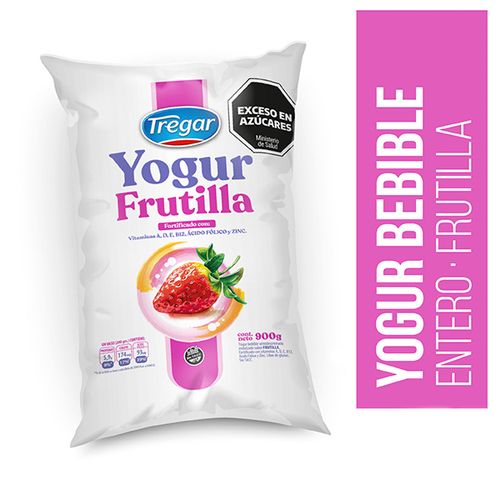 TREGAR YOGUR BEB.FRUT.SACH.X 900G