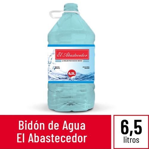 EL ABASTECEDOR AGUA MINERAL 6.5L