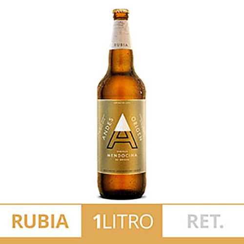 ANDES CERVEZA RUB RET X1LT