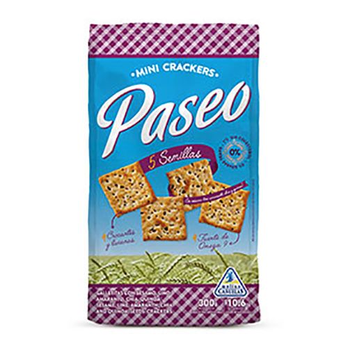 PASEO GALLETITAS SALV.5 SEMILLAS X300G