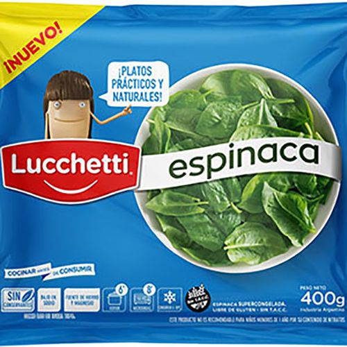 LUCCHETTI CONG.ESPINACA X400GR