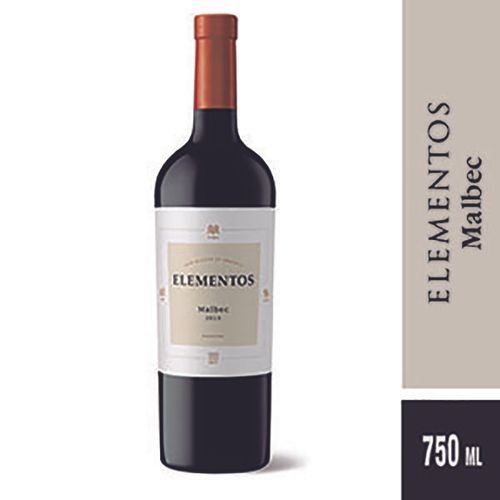 ELEMENTOS VINO MALBEC X750CC