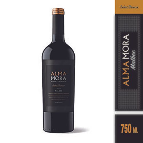 ALMA MORA VINO RES MALBEC X750CC