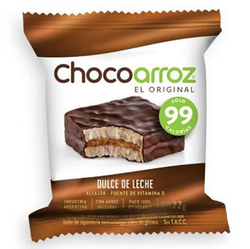CHOCOARROZ ALFAJOR D.LECHE X22G