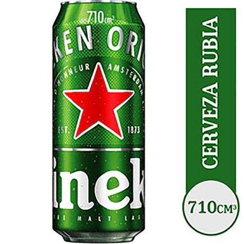 HEINEKEN CERVEZA LATA 710CC