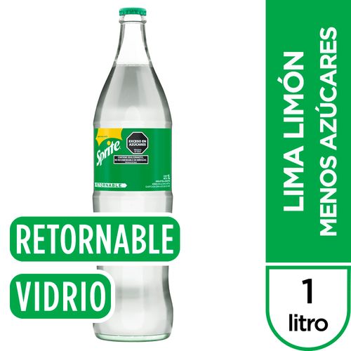 SPRITE GASEOSA VIDRIO RET X1L