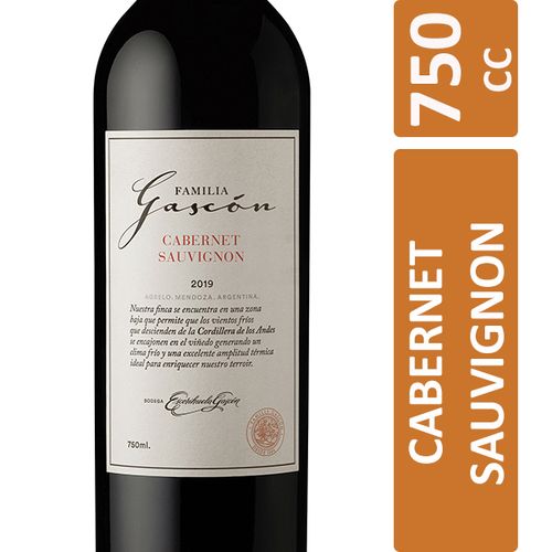 FLIA GASCON CABERNET VINO X750CC