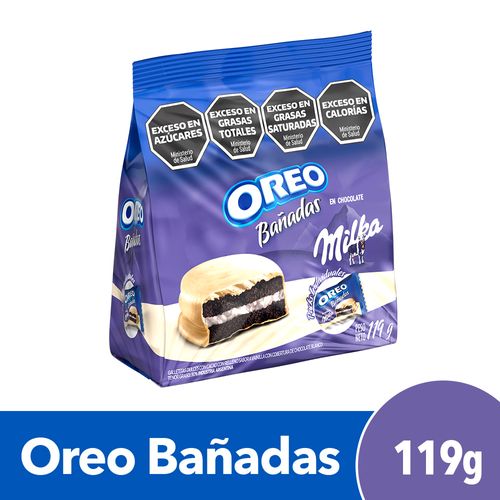 OREO GALL.BAÑADAS CHOC.BCO X119GR