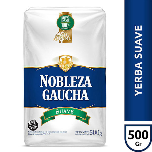 N.GAUCHA-YERBA-SUAVE-BIL.X500GR