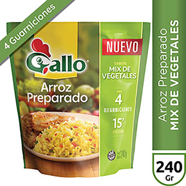 GALLO-ARROZ-PREP.VEG.X240G