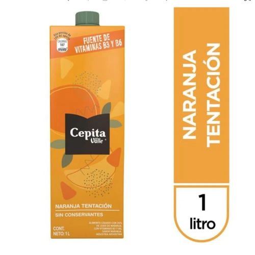 CEPITA JUGO NARANJA TENT X1L