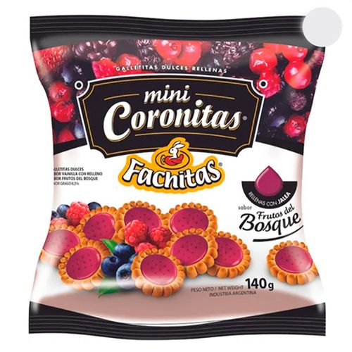 FACHITAS GALLETITAS M/CORONIT.F.BOSQ.X140G