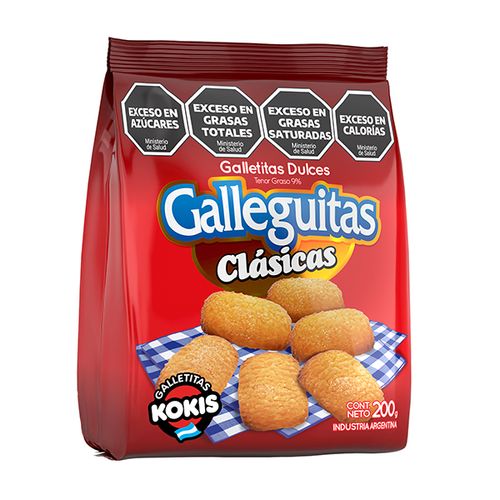 KOKIS GALLETITAS GALLEGUITAS 200G