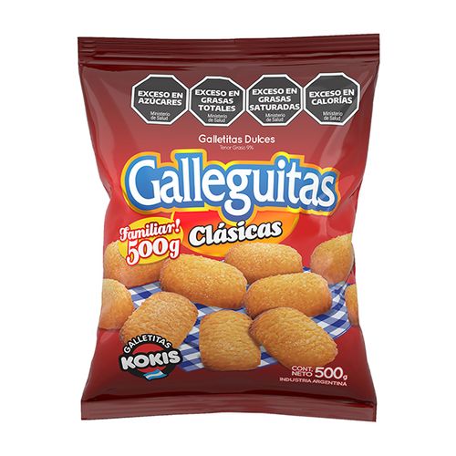 KOKIS GALLETITAS GALLEGUITAS 500GR