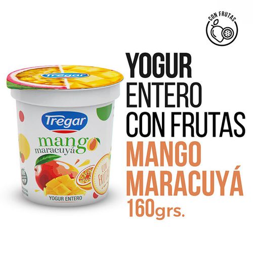 TREGAR YOGUR C/FRUT.MGO/MAR X160G