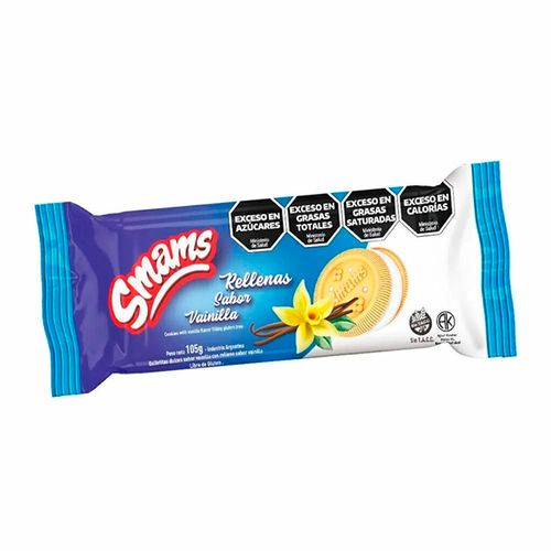 SMAMS GALLETITAS RELL.VAI.105GR