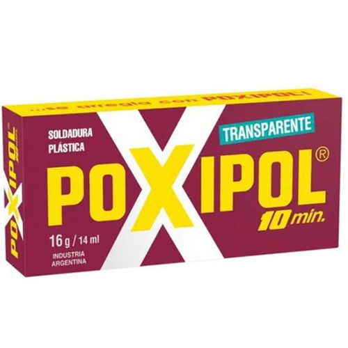 POXIPOL 10 MIN TRANSP X16GR/14ML