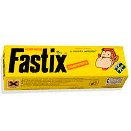 FASTIX TRANSP ADHESIVO X25G